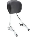【USA在庫あり】 コブラ COBRA バックレスト デタッチ 09年以降 FLH/FLT クローム 1501-0536 HD店
