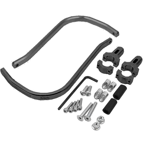 【USA在庫あり】 ムースレーシング MOOSE RACING ハンドガード アルミ 22mmバー 標準 黒 M6002-4 HD店