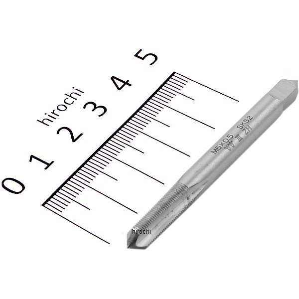 【メーカー在庫あり】 エスコ ESCO M6 x 0.5 ハンドタップ SKS2/仕上 000012264511 HD