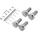 【メーカー在庫あり】 エスコ ESCO W 3/8 x25mm 六角頭ボルト ステンレス製/4本 000012246338 JP