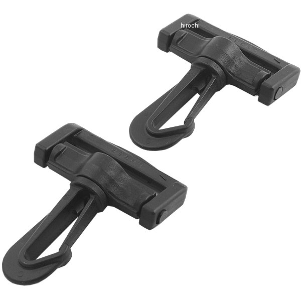 ●材質:プラスチック●適用バンド幅（A）:38mm●サイズ（B×C×D）:50×65×15mmフック部分が360°回転します。入数は2個入りです。000012234404楽天 HD店　