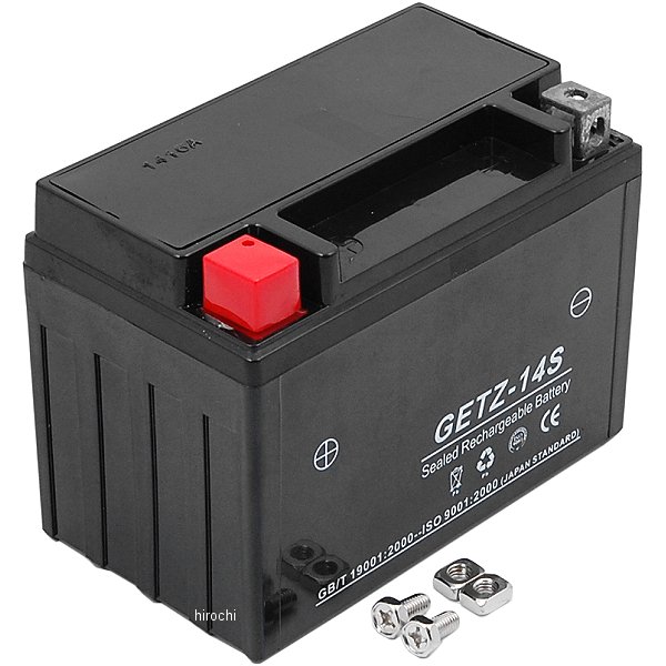 【メーカー在庫あり】 NBS バイクパーツセンター MFジェルバッテリー 12V YTZ-14S互換 GETZ-14S HD店