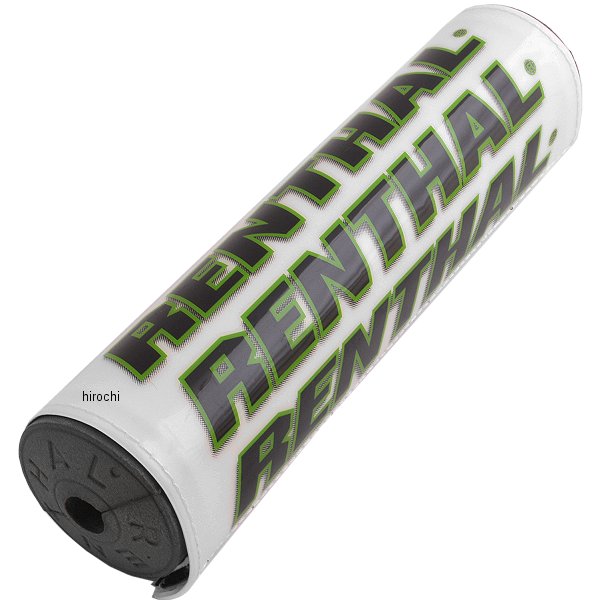 【USA在庫あり】 レンサル RENTHAL クロスバーパッド SX 長さ216mm 白/緑 renP269 HD店