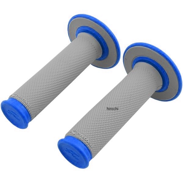 【USA在庫あり】 レンサル RENTHAL グリップ デュアルコンパウド ハーフワッフル 青 左右 renG157 HD店