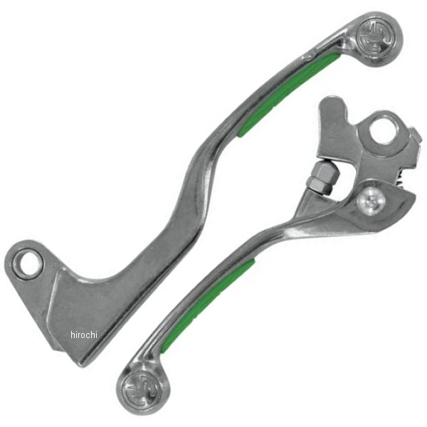 【USA在庫あり】 ムースレーシング MOOSE RACING レバーセット コンペディション 05年-12年 KX450F、KX250F、KX250 緑 0610-0029 HD店