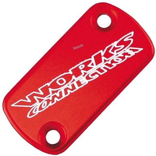 【USA在庫あり】 ワークスコネクション Works Connection フロント クラッチ リザーバーカバー 84年以降 CRF、CR、XR 赤 21-005 HD店