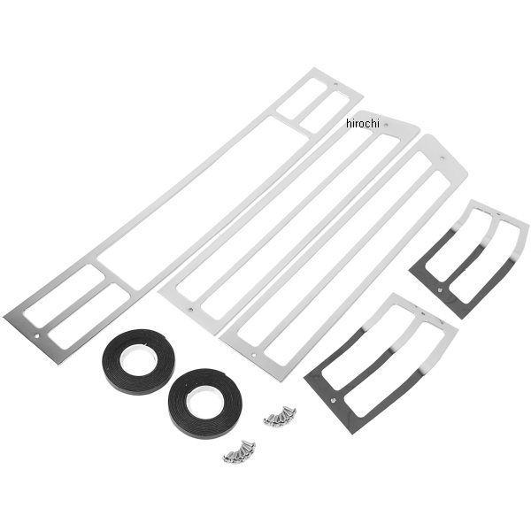 【USA在庫あり】 Parts Unlimited ツアーボックス ライトグリルセット 88年-97年 ゴールドウイング GL1500 DS-719701 HD店