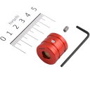 【メーカー在庫あり】 ポッシュ POSH ブリーザーホースエンド 内径12mm 外径18mmホース用 赤 900118-02 HD店