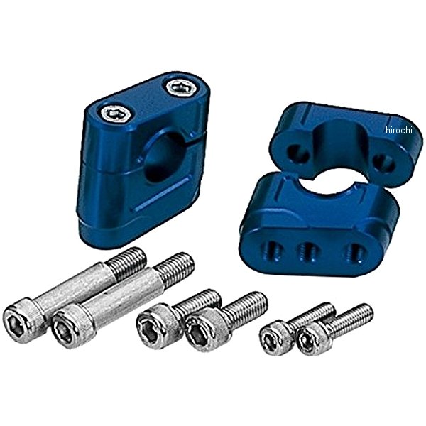 【メーカー在庫あり】 ポッシュ POSH マッスルローポジションブラケット 94年以降 CB400SF、XJR 青 070053-01 HD店