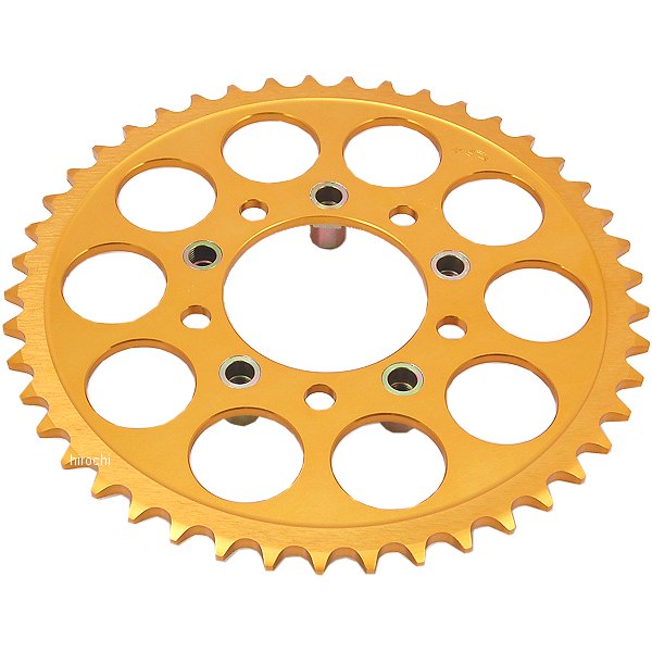 ザム XAM リア スプロケット クラシック 520/45T 90年-93年 NSR250、NSR250SE、NSR250SP アルミ ゴールド A4110A45 HD店