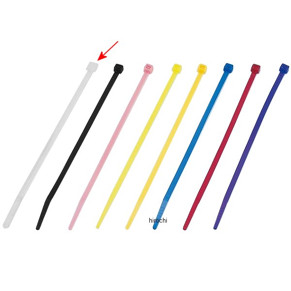 【メーカー在庫あり】 ポッシュ POSH インシュロックタイ L251mm 15本入りセット 白 800220 HD店