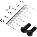 【メーカー在庫あり】 ポッシュ POSH ボタンキャップボルトセット 汎用 M6x15 ステンレス 2本入り 黒 900615-B9 HD店