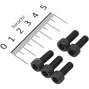 【メーカー在庫あり】 ポッシュ POSH キャップボルトセット 汎用 M6x15mm ステンレス 5本入り 黒 900615-K1 HD店(2)