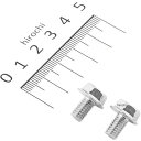 【メーカー在庫あり】 ポッシュ POSH フランジ六角ボルトセット 汎用 M6x10mm ステンレス 2本入り 920610-S2 HD店