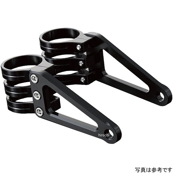【メーカー在庫あり】 ポッシュ POSH マシンドホリゾンヘッドライトステー 3クランプタイプ φ39mm シルバー 031049-33 HD店