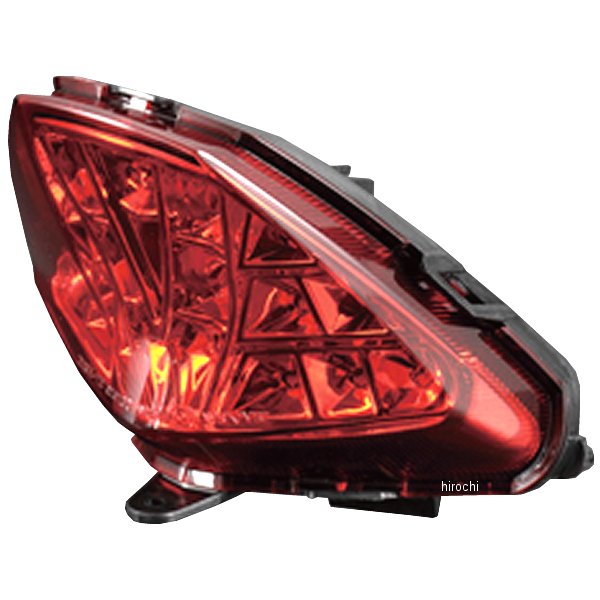 【メーカー在庫あり】 ポッシュ POSH カスタムLEDテールランプユニット 11年-12年 CBR250R 赤 057090-90 HD店