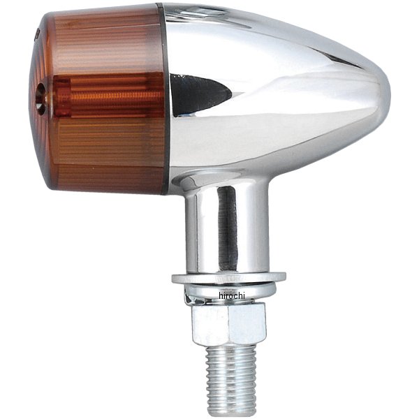 ポッシュ POSH クラシカル砲弾タイプウインカーセット 93年-15年 XJR1300、XJR1200、XJR400 クローム/..