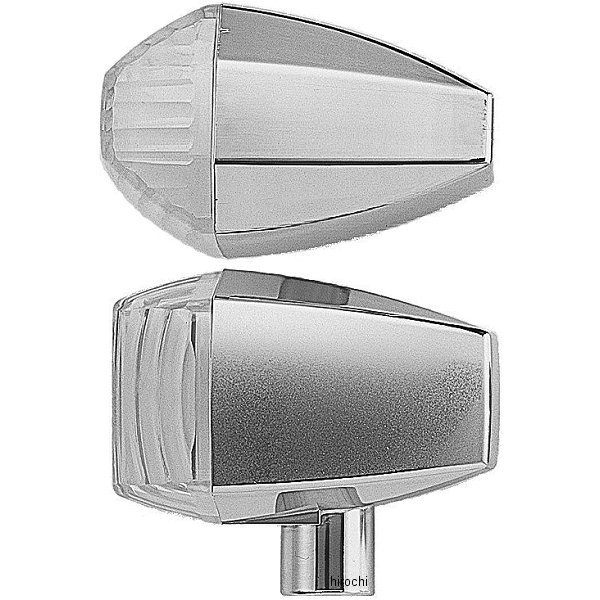 ポッシュ POSH LED ZRウインカーセット クリスタルタイプ 01年-03年 ZRX1200R、ZRX400 クローム/クリア 071566 HD店
