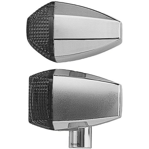 ポッシュ POSH LED ZRウインカーセット スタンダードタイプ 04年-08年 ZRX1200R、ZRX400 クローム/スモーク 071663 HD店