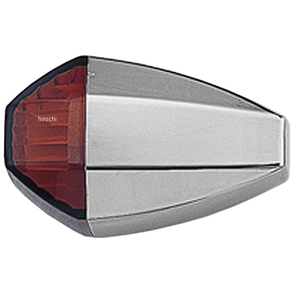 【メーカー在庫あり】 ポッシュ POSH ハイグレードウインカー ZRタイプ クリスタルカットレンズ 2個入り クローム/アンバー 093085 HD店