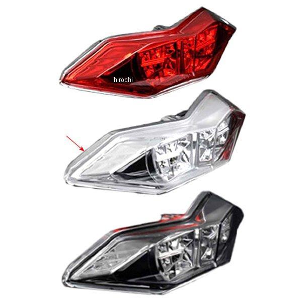 【メーカー在庫あり】 ポッシュ POSH LEDテールランプキット 13年 Ninja250、Z250 クリア 134090-91 HD店
