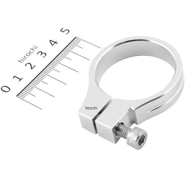 ポッシュ POSH マシンドヘッドライトステークランプ サークルφ41mmカラー:シルバー1個入り990141-03楽天 HD店　