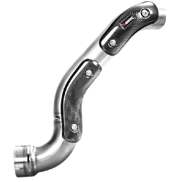 1812-0293 アクラポビッチ AKRAPOVIC リンクパイプ S-B12SO17-HBRBL用 17年 BMW R NINE チタン アップタイプ L-B12SO9T HD店