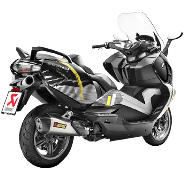 1811-3131 アクラポビッチ AKRAPOVIC スリップオンマフラー E1仕様 16年-17年 BMW C650GT チタン S-B6SO8-HZAAT HD店
