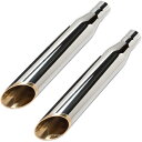 モーターステージ スリップオンマフラー ベビーブラス76 86年-03年 XL クローム 2014101 HD店