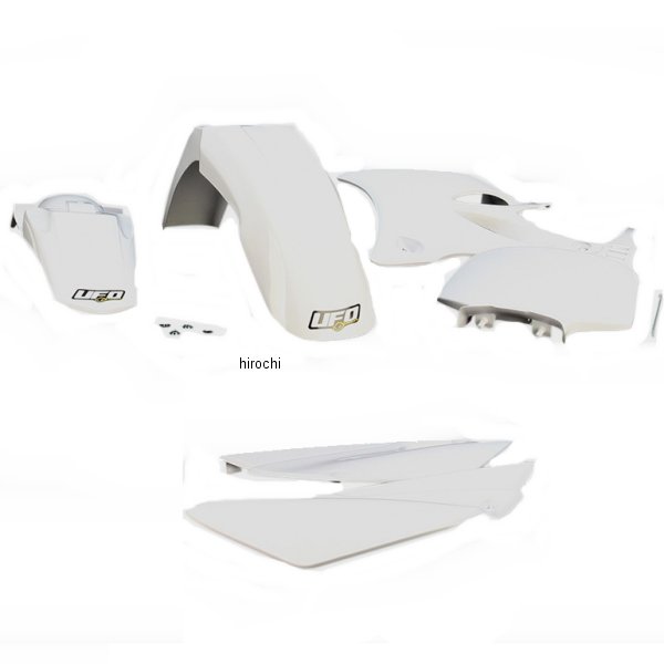 【USA在庫あり】 ユーフォープラスト UFO PLAST 外装キット 02年-12年 YZ85 白 1403-0930 HD店