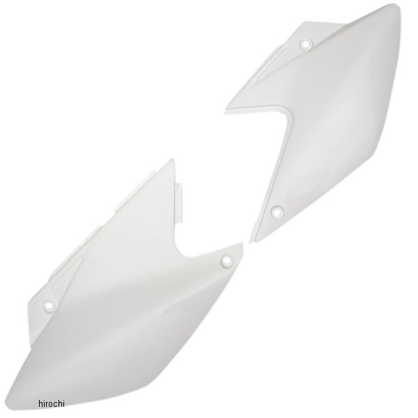 【USA在庫あり】 ユーフォープラスト UFO PLAST サイドパネル 08年-09年 KLX450R 白 0520-0693 HD店