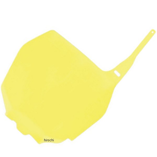 【USA在庫あり】 ユーフォープラスト UFO PLAST フロントナンバープレート 01年-09年 RM-Z、RM RMイエロー 12-546-34 HD店