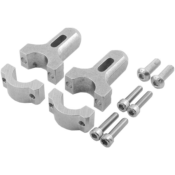 【USA在庫あり】 ムースレーシング MOOSE RACING 取り付け金具 ハンドガード 22mmバー シルバー M6002-..