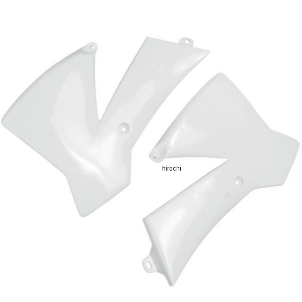 【USA在庫あり】 ユーフォープラスト UFO PLAST ラジエーターカバー 02年-08年 KTM 65SX 白 0520-0695 ..