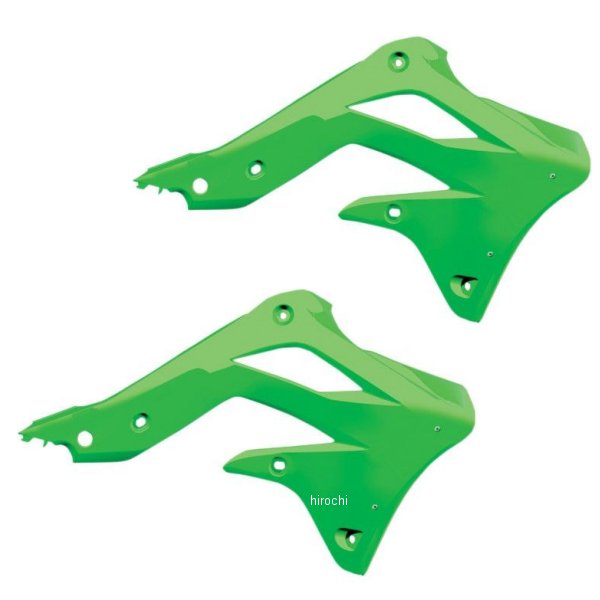 【USA在庫あり】 サイクラ CYCRA ラジエーターシュラウド 13年-15年 KX250F 緑 0520-1083 HD店