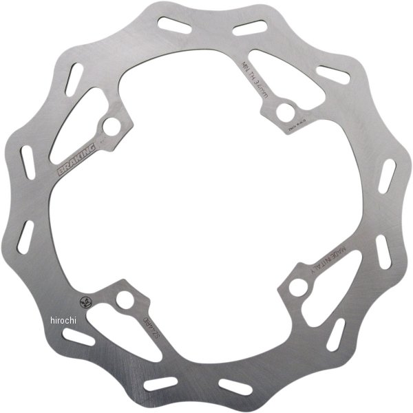 【USA在庫あり】 ブレーキング BRAKING ブレーキローター リア 05年-09年 RM-Z450、RM-Z250 ステンレス 1711-0428 HD店