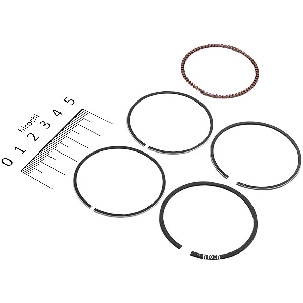 【メーカー在庫あり】 キタコ ピストンリング (H43R/3R) 0.8-0.8-1.5 ジョグ 352-0006430 HD店