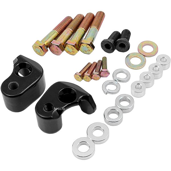 【USA在庫あり】 LAチョッパーズ LA Choppers リア ロワリングキット 1インチダウン 02年-16年FLH 黒 1304-0580 HD店