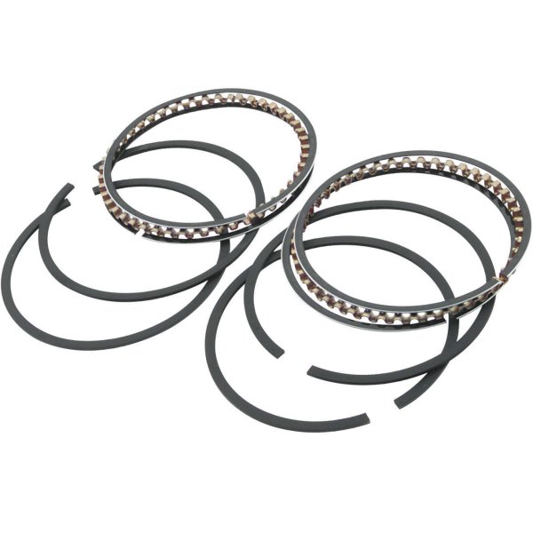 【メーカー在庫あり】 165630 ヘイスティングス Hastings ピストンリング 3.438インチ(87.31mm)ボア 55年-80年 BigTwin 1200cc 0.030 6482030 HD店