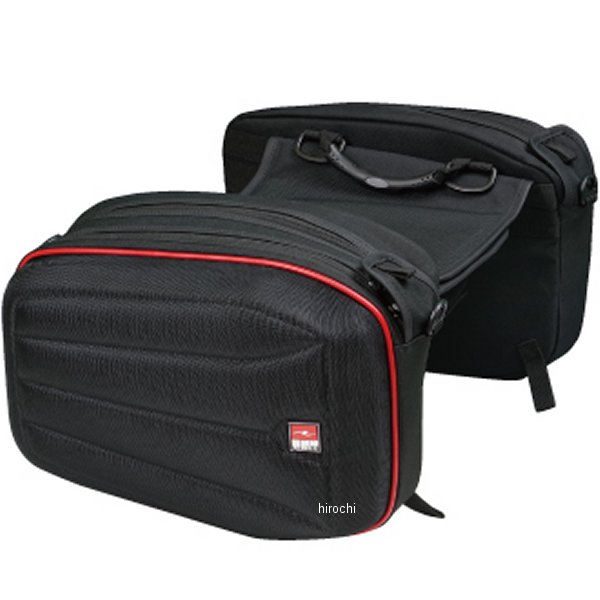 ラフ&ロード 春夏モデル SHMサイドバッグSS 黒/赤 RR9111H-BK/RD HD店