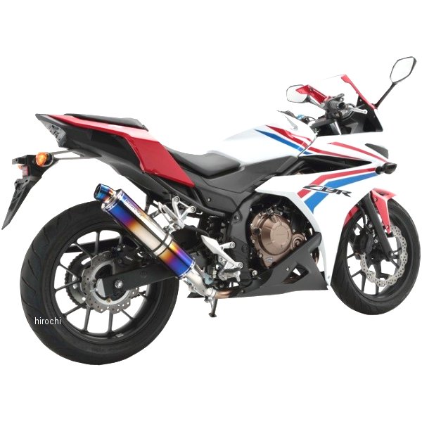 ビームス BEAMS スリップオンマフラー R-EVO 16年以降 CBR400R ヒートチタン G174-53-P1J HD店