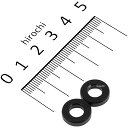 【メーカー在庫あり】 ポッシュ POSH カラーセット 厚さ3 内径6mm 外径12.6mm 2個入り 黒 100306-06 HD店(2)