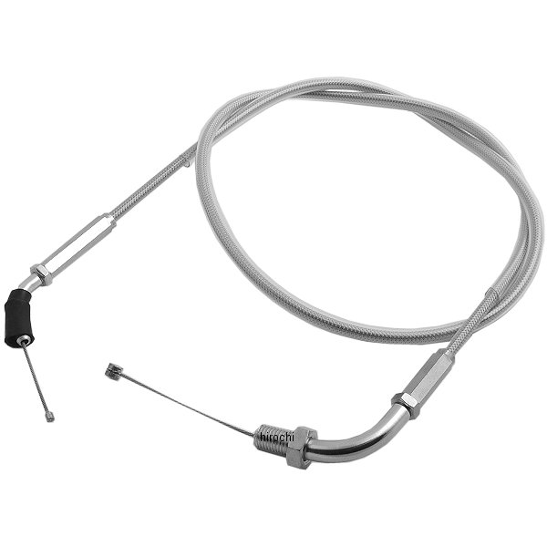 【メーカー在庫あり】 キタコ マルチスロットルケーブル 1050mm ステンメッシュ 905-0551050 HD店