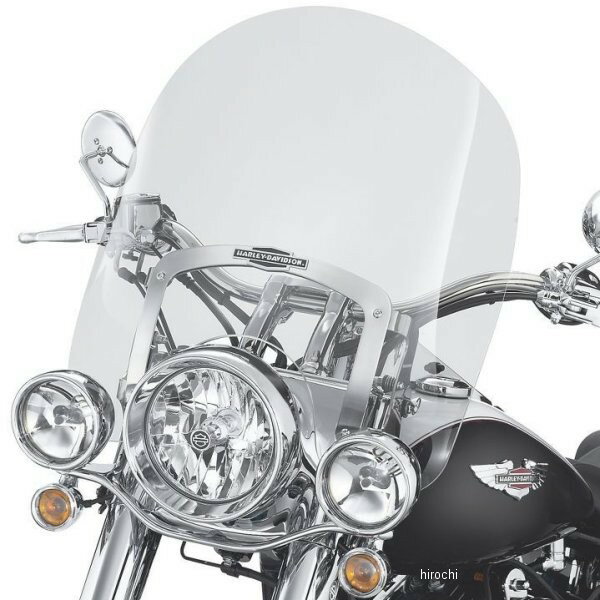 ハーレー純正 ノスタルジック デタッチャブル・キング・ウインドシールド 05年以降 FLS スモーク 57141-05 HD店