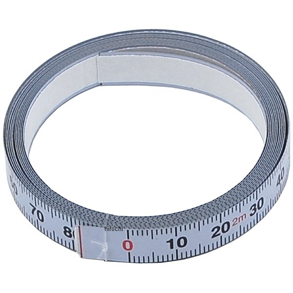 【メーカー在庫あり】 エスコ ESCO 10mmx2.0m 粘着付 目盛テープ(スチール製) 000012228012 HD店