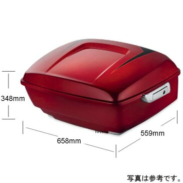 ハーレー純正 CVOチョップ・ツアーパックラゲッジ ダークスレートキャンディ/アークティックブ 92200073EDN HD店