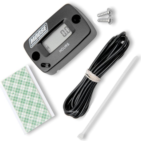 【USA在庫あり】 ムース MOOSE Utility Division アワーメーター&タコメーター 黒 2212-0405 HD店