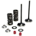 【USA在庫あり】 キブルホワイト Kibblewhite インテークバルブ&スプリング 04年-13年 CRF250 ステンレス 0926-0442 HD店