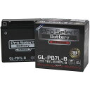 プロセレクト PROSELECT バイク用 バッテリー ジェルタイプ GL-PB7L-B YB7L-B互換 (液入り充電済み) PSB122 HD店