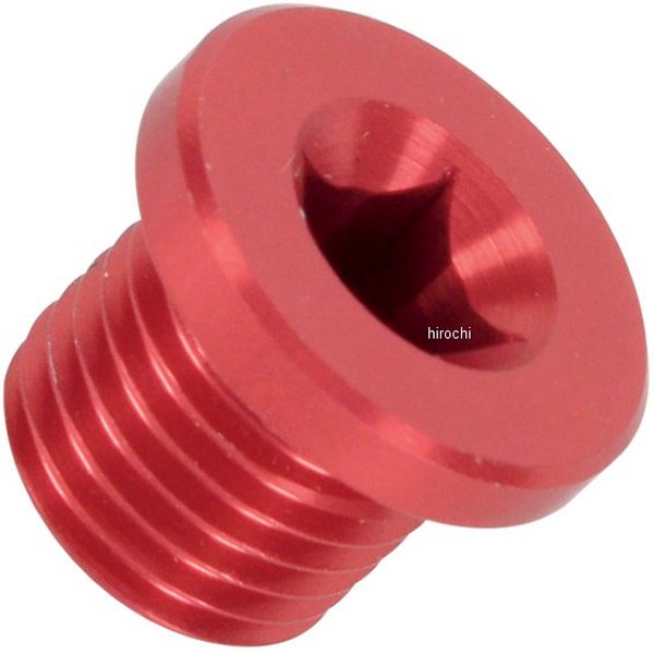 【USA在庫あり】 ムースレーシング MOOSE RACING オイル ドレンボルト 磁石付き 04年-10年 ハスクバーナ 14mmX1.5X13mm 赤 0920-0054 HD店